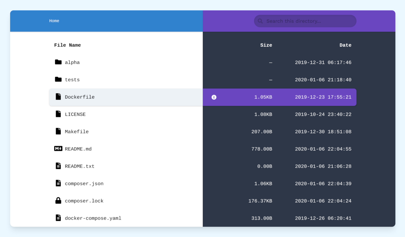 Directory Lister 3